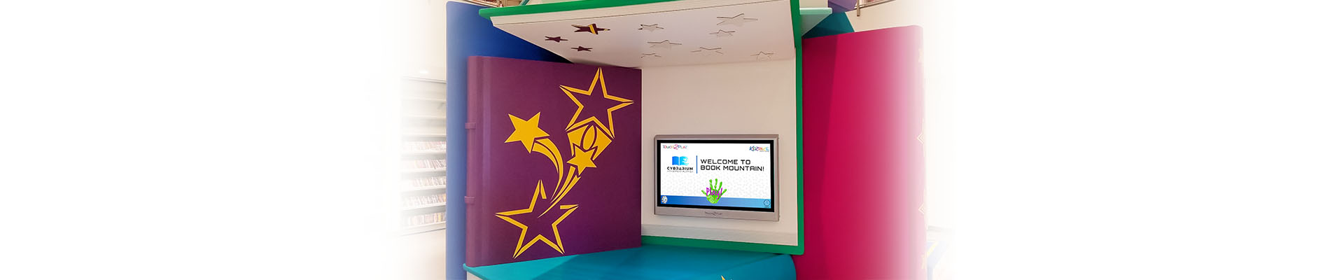 Touch2Play Junior Wall interactive touchscreen play wall designed for young children